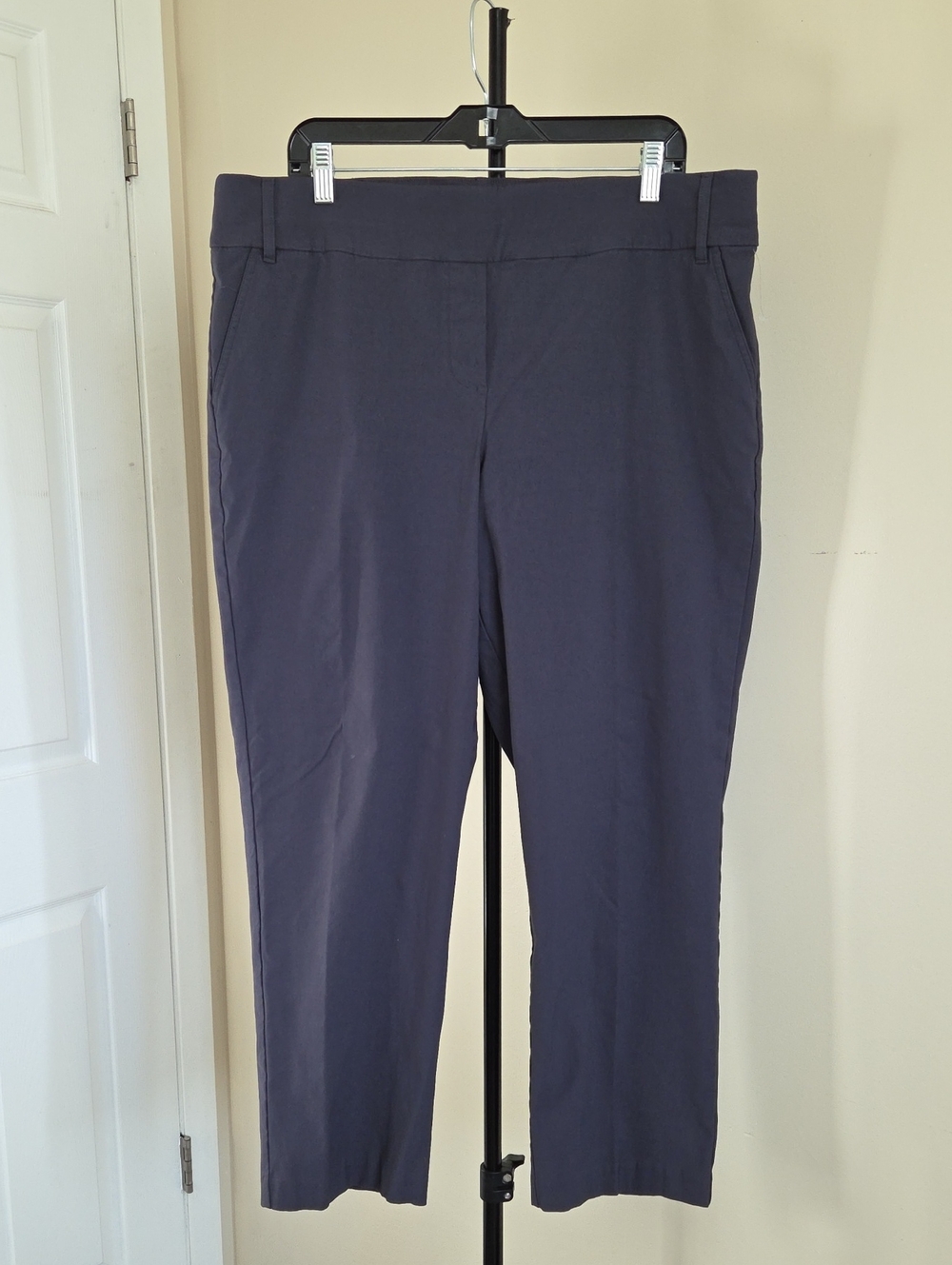 Penningtons Navy Capri Trousers Plus Size